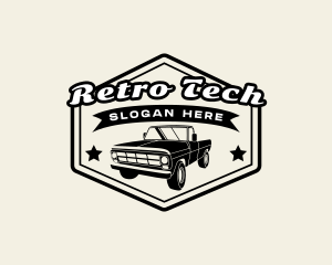 Retro Garage Car logo design