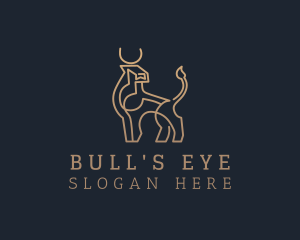 Premium Bull Company logo design