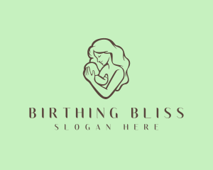Midwife - Baby Mom Parenting logo design