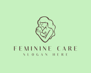 Gynecology - Baby Mom Parenting logo design