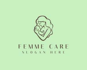 Gynecologist - Baby Mom Parenting logo design