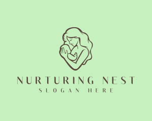 Parent - Baby Mom Parenting logo design