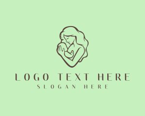 Baby - Baby Mom Parenting logo design