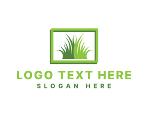 Company - Lawn Grass Garden logo design