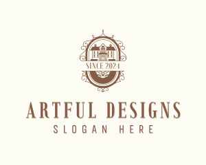 Residential Home Interior Designer logo design