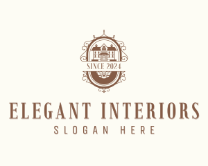 Residential Home Interior Designer logo design