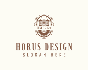 Residential Home Interior Designer logo design