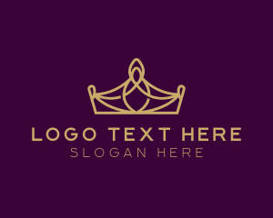 Wealth - Royalty Crown Luxury logo design
