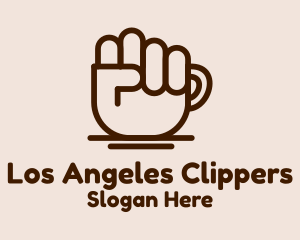 Espresso - Brown Coffee Fist logo design