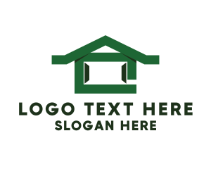 Eco Warehouse Storage  logo design