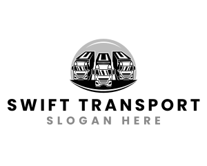 Transportation Truck Fleet logo design