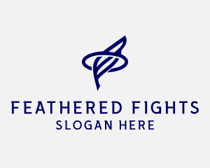 Feather Halo Pen logo design