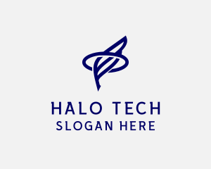 Halo - Feather Halo Pen logo design