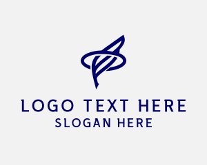 Blogger - Feather Halo Pen logo design