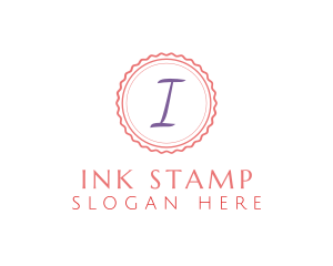 Dainty Cute Stamp logo design