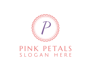 Dainty Cute Stamp logo design