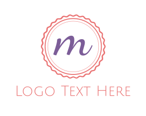 Cute M Emblem Logo