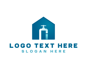 Home - Faucet Plumbing Home logo design