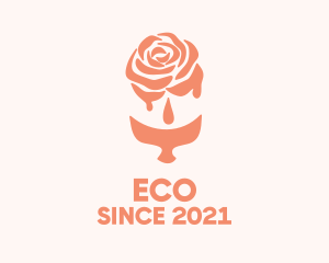 Pink - Pink Rose Extract logo design