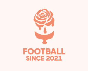 Drop - Pink Rose Extract logo design