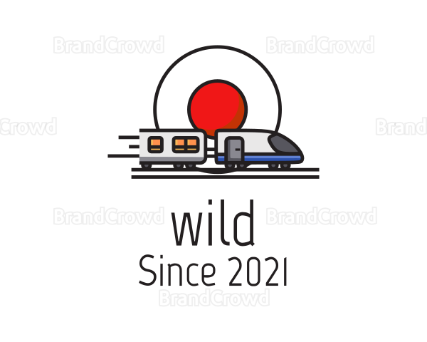 Japan Bullet Train Logo