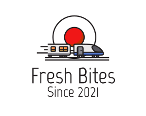 Subway - Japan Bullet Train logo design