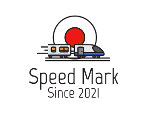 Japan Bullet Train  logo design