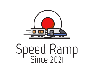 Japan Bullet Train  logo design