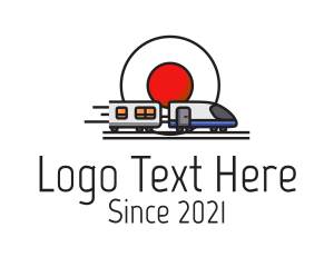 Japan - Japan Bullet Train logo design