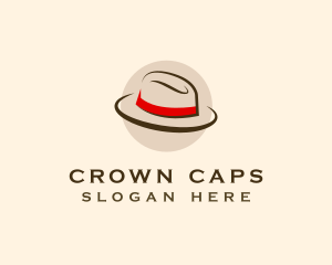 Headwear - Hat Fedora Fashion logo design