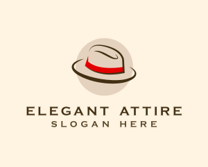 Attire - Hat Fedora Fashion logo design