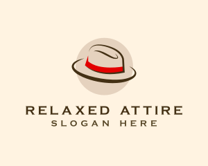 Hat Fedora Fashion logo design