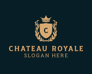 Royal University Crown logo design