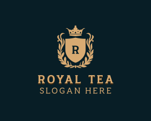 Royal University Crown logo design