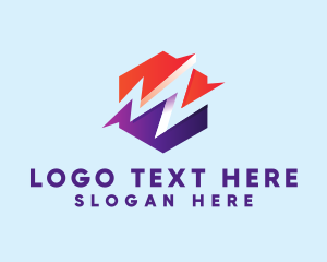 Advertising Agency - Creative Letter M Company logo design