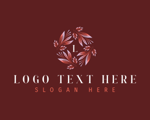 Nature - Tropical Nature Leaves logo design