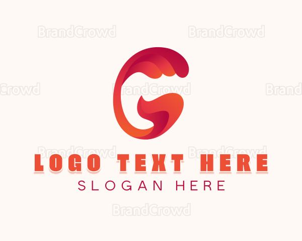 Wave Business Letter G Logo