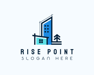 High Rise Building logo design