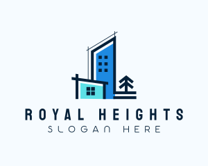 High Rise Building logo design