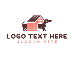 Trainer - Dachshund Dog Kennel logo design