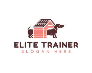 Dachshund Dog Kennel logo design