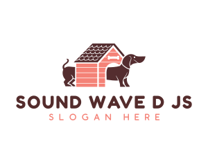 Trainer - Dachshund Dog Kennel logo design