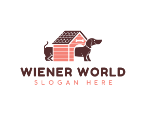 Dachshund - Dachshund Dog Kennel logo design