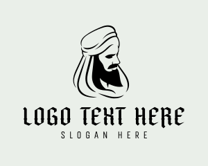 Traditional - Traditional Bedouin Man logo design