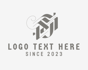 Biker Gang - Calligraphy Letter S logo design