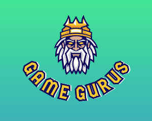 King Head Gaming Avatar logo design