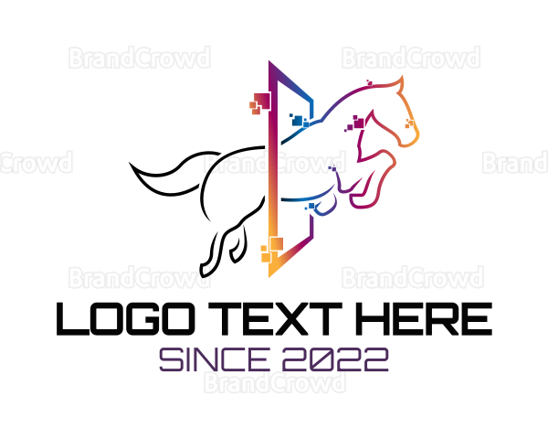 Pixel Horse Multimedia Logo