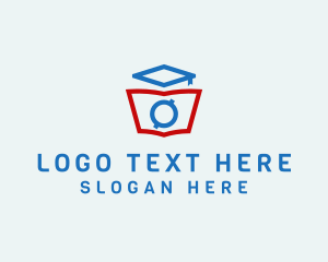 Learning Center - Online Learning Tutor logo design