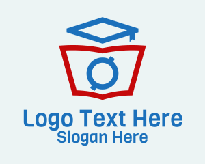 Learning Center - Online Learning Tutor logo design