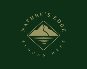 Outdoor - Mountain Lake Outdoor logo design